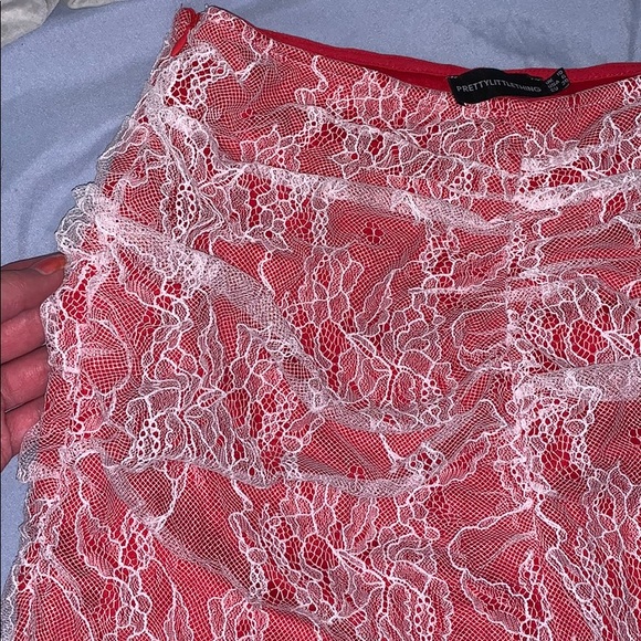 Lace Ruched Flare Pants - Picture 7 of 8